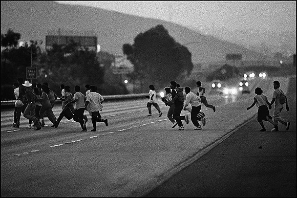 "Interstate Pedestrians, 1990"