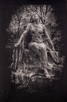 ITEM 03: "Cimetiére du Montmartre Woman" by Grant Brittain