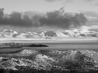 "Snow at Mono Lake"