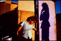 "Migrant Camp, Health Worker, Valley Center, CA"