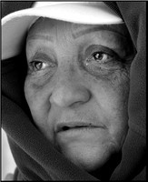 "Migrant Woman Cries, Calexico, CA"