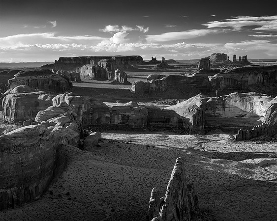 "Monument Valley from Hunt's Mesa"