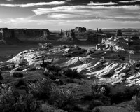 "Hunt's Mesa and Monument Valley"