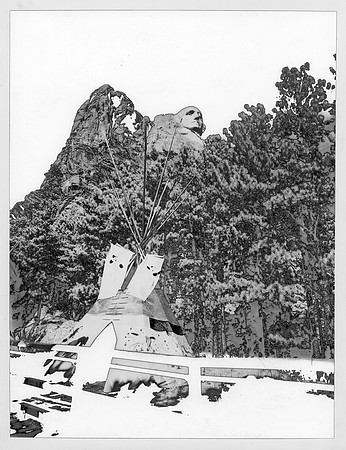 "Defaced Mountain, South Dakota" by  J. Jason Lazarus