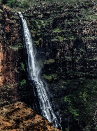 "Waipo'o Falls, Waimea Canyon"