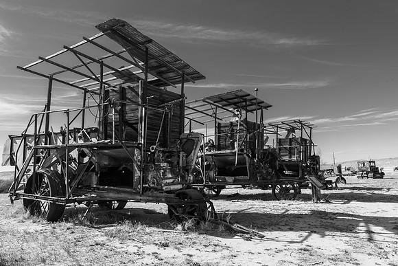 Old Farm Equipment #1 "Thresher"