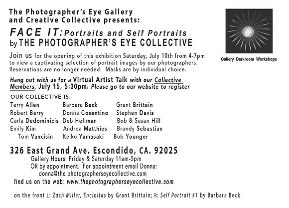 Face It Show Card Back
