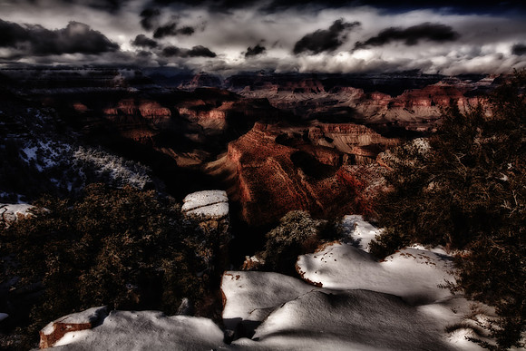 "Storm Over the Grand Canyon"
