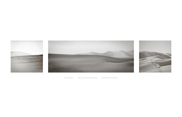 Visual Poem: Sea of Dunes