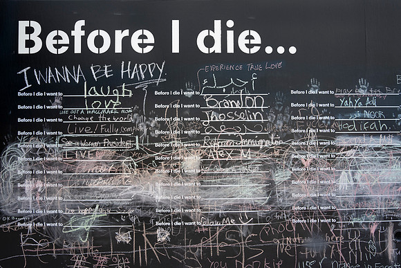 Before I Die...