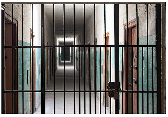 Down the Hall of Dachau Concentration Camp