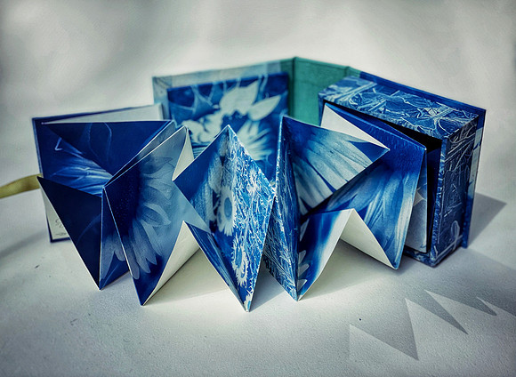 "Boxed Origami Sunflower Book" (Image 4 of 4)