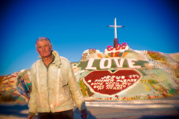 "Leonard Knight, Creator of Salvation Mountain" 2007