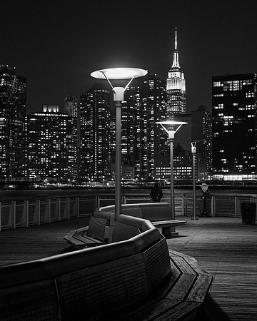 "Midtown Manhattan from Gantry Plaza State Park"