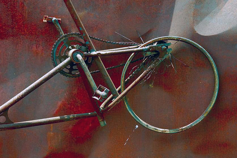 "Old Bicycle" Huachuca City, Arizona Junkyard