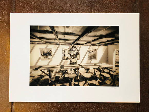 Bin Print: "Jesus Takes A Selfie"