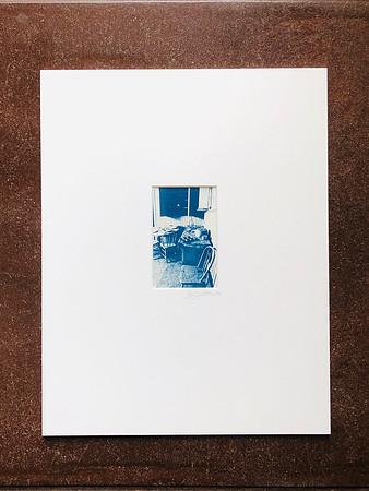 "Kitchen" Bodie, CA (Cyanotype)
