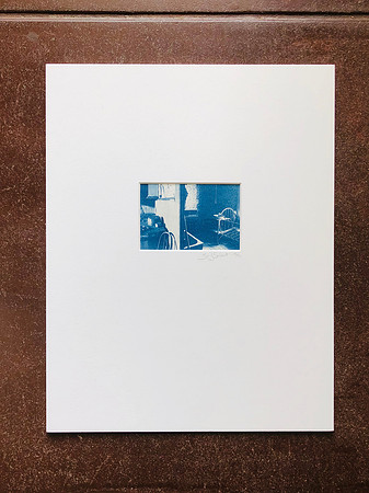 "Bedroom" Bodie, CA (Cyanotype)