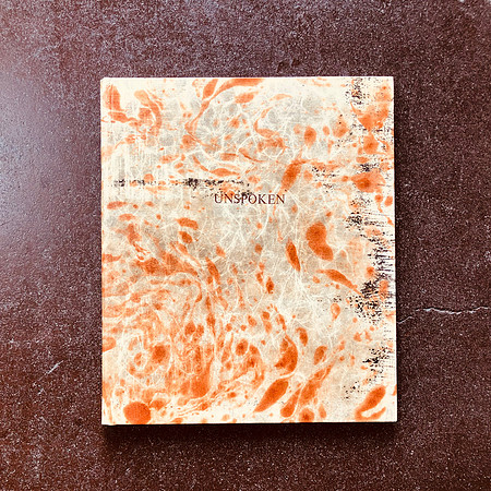 "Unspoken" Artist's Book (cover)