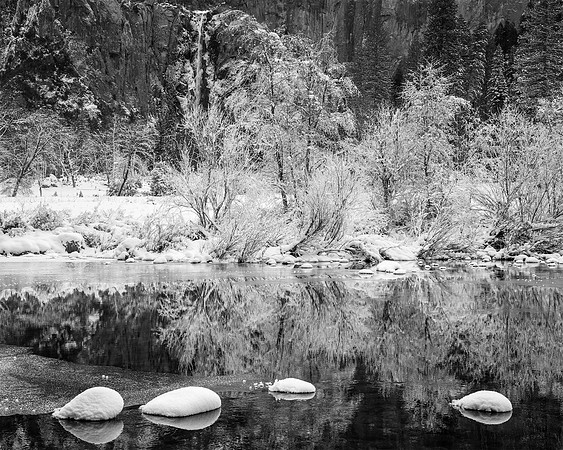 "Winter Along the Merced River #1"