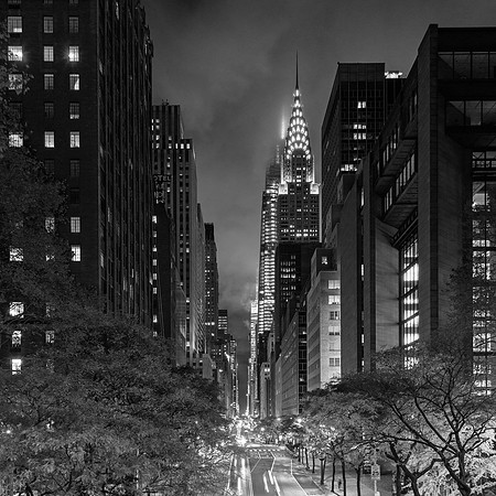 "42nd Street from Tudor City Place Bridge"