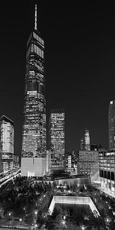 "Freedom Tower and 9-11 Memorial from My Hotel Room"