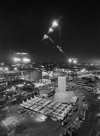 "Elevator Shaft Being Lifted"